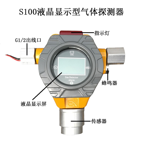 S100液晶显示气体探测器 